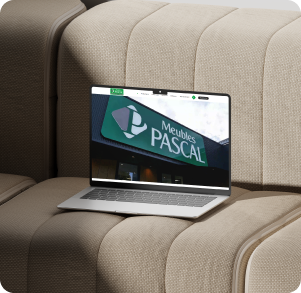 Tablet showcase for branding case study